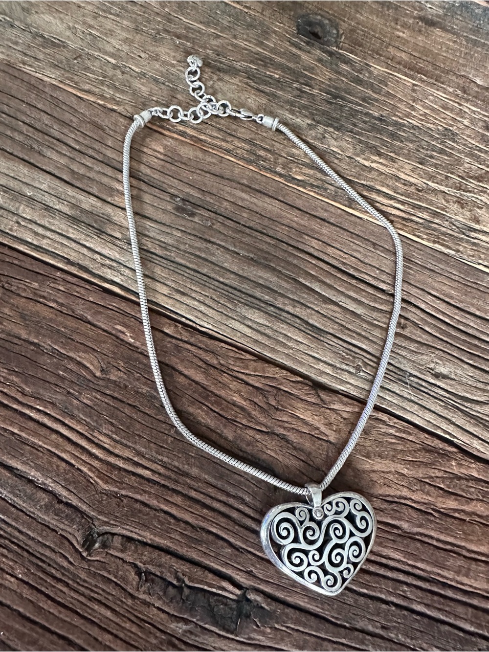 Brighton 🖤 Diva Heart necklace